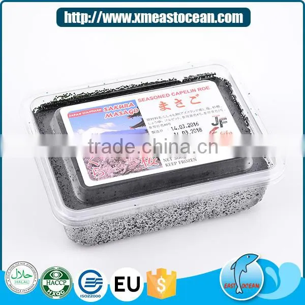 Japanese Sushi Material Healthy Capelin Frozen Seasoned Fish Roe photo-4