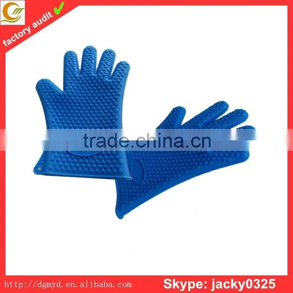 Dongguan Factory Wholesale Silicone Cooking Gloves for Kitchen photo-2