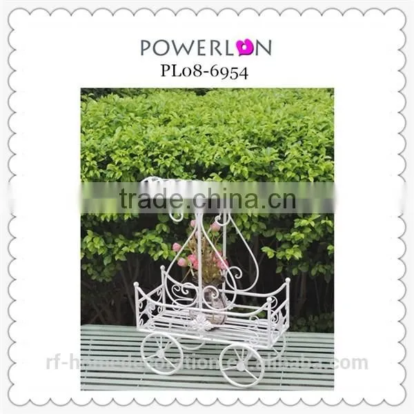 Metal Flower Stand Designs With Wheel photo-6