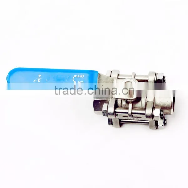 Stainless Steel 2PC Ball Valve, Threaded End, 1000PSI WOG Quality Choice photo-6