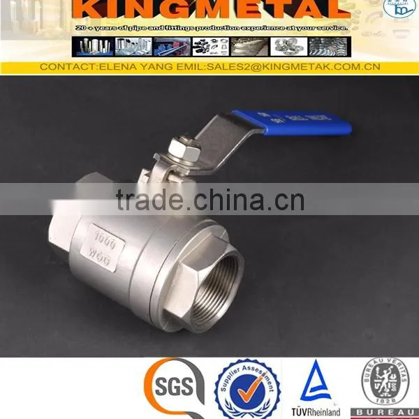 SS304 Pn 16 Stainless Steel 1/2" 1PC Ball Valve photo-4