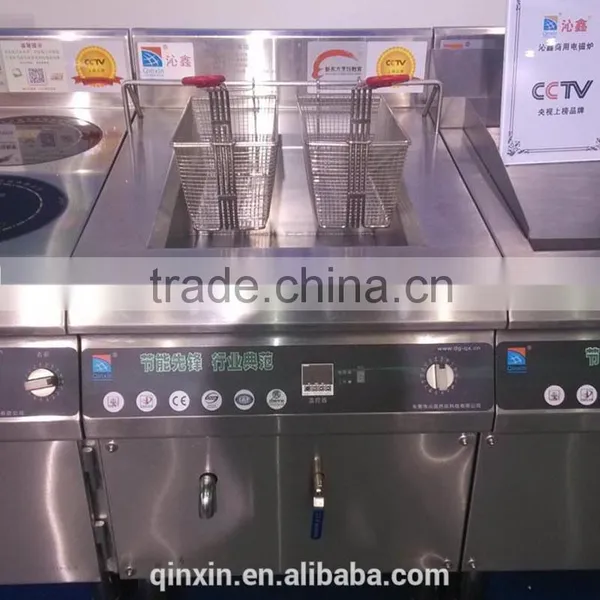 380V Commercial Induction Cheap Deep Fryer for KFC/high Quality Stainless Steel Deep Fryer Pot photo-5