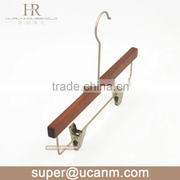 HRW-GT315GV Antique Lotus Wooden Pants Hanger photo-2
