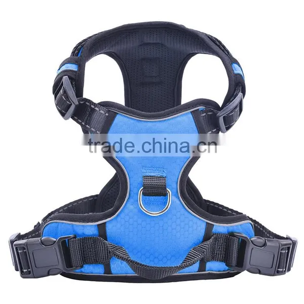 Dog Harness With Reflective Stitching