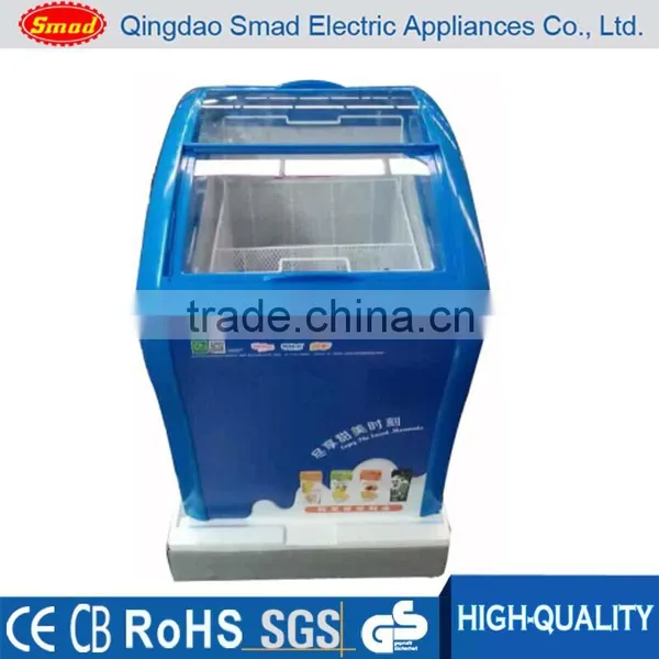 158L Freezer Small,open Top Ice Cream Display Chest Freezer photo-4