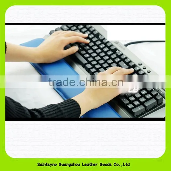 15014 Promotional Ergonomic Comfortable Soft Leather Mouse Pad Wrist Rest Support photo-6
