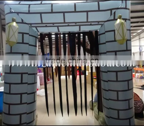 Outdoor Halloween Decorative Arches/ Inflatable Graveyard Archway photo-3