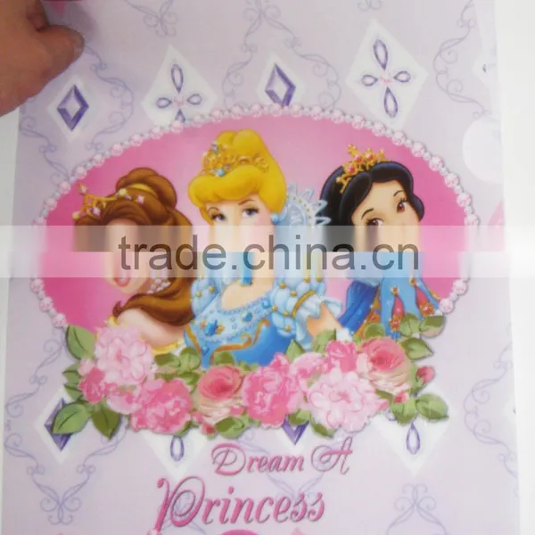 Plastic L Style Folder
