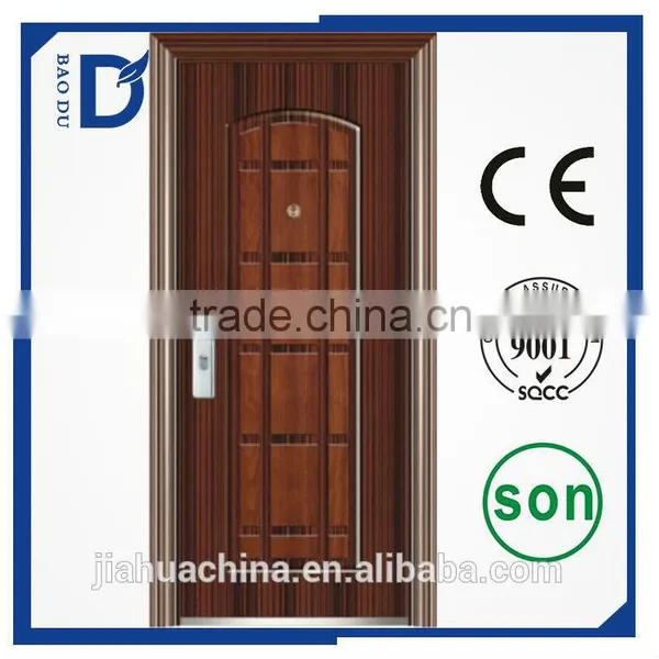 Mexican Style Steel Door Material and Swing Open Style Door photo-2