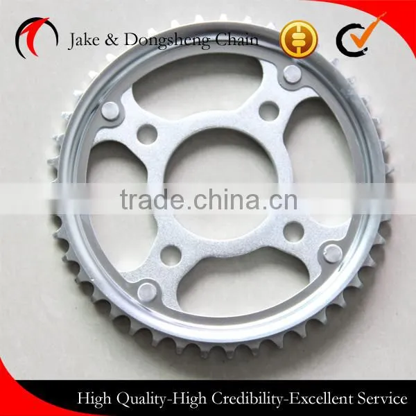 ZHEJIANG CHINA 1045 STEEL 40MN 428H/116L-44T/13T Motor Chain and Sprocket per Set photo-3