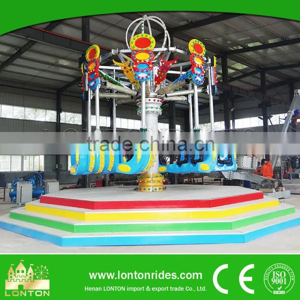 Lonton Park Equipment Amusement Ride Spiral Jet! Thrill Kids Outdoor Rides photo-5