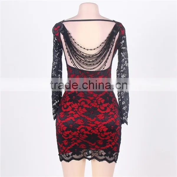 Hot on Sale Long Sleeve Ladies Wholesale Plus Size Maxi Dress Plus Size Dress photo-5