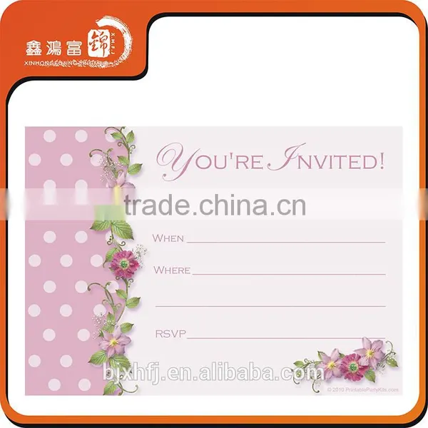 Handmade Best Wishes Paper Greeting Card Made in China photo-3