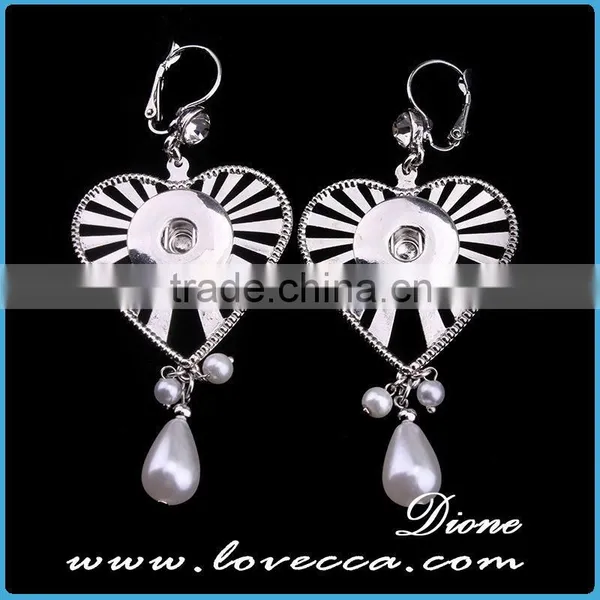 Hot 2015 New Product Jewelry Wholesale Fashion Crystal Silver Chrismas Earrings for Party photo-4