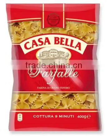 Soft Wheat Semolina Farfalle - 400 g. Private Label Available. Made in EU.