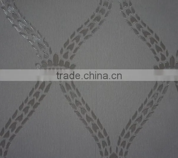 Popular Mordern Pvc Vinly Wallpaper With DAMASK Design photo-3