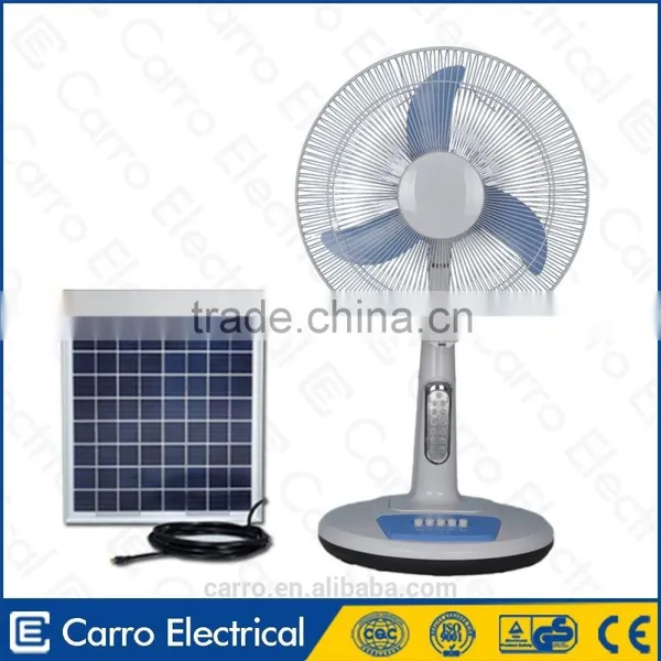 Carro Electrical 16inch 12v 15w Fashion Portable Solar Fan DC-12V16TD2 photo-2