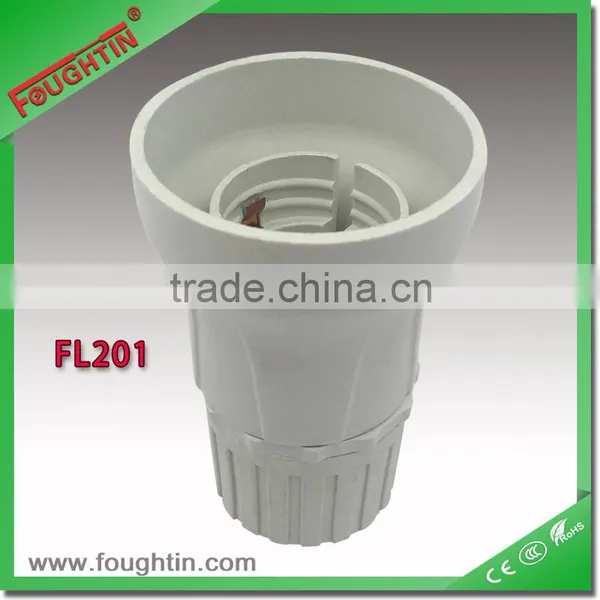 B22&e27 2 in 1 Double Lamp Holder Straight Plastic Lampholder photo-3