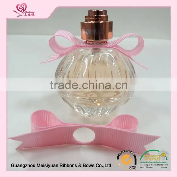 China Factory Supply Green Grosgrain Ribbon Bows for Perfume Decor or Formal Dress photo-2