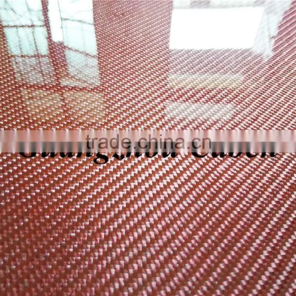 Excellent High Grade Beautiful 3k Red Glossy Twill Clear Epoxy Fiberglass Sheets Price for Decoretion photo-3