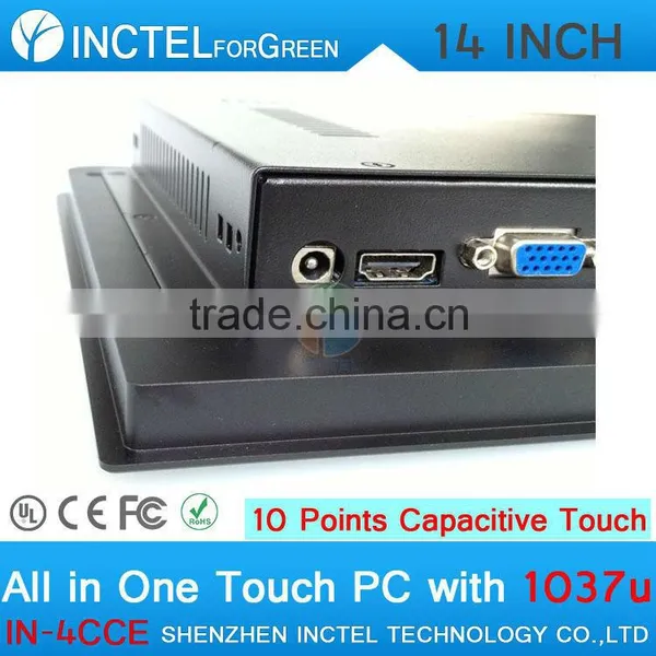 14 Inch Touch Screen All in One PC With 10 Point Touch Capacitive photo-5