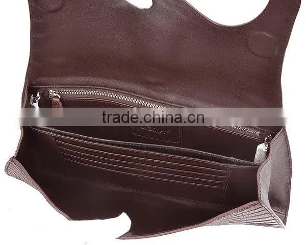Real Crocodile Skin Handbags Genuine Leather Purse Wholesale Leather Clutch Bag photo-4