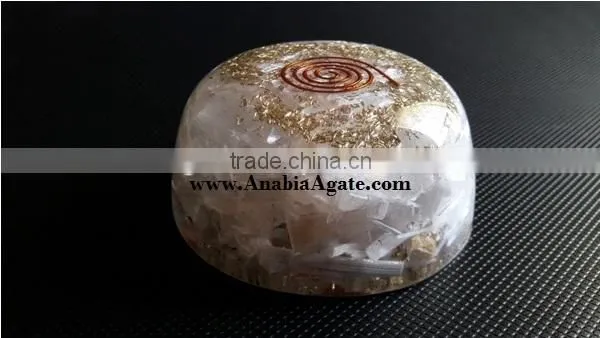 Selenite Orgone Dome Bowls | Wholesale Indian Orgone Products Manufacturer photo-5