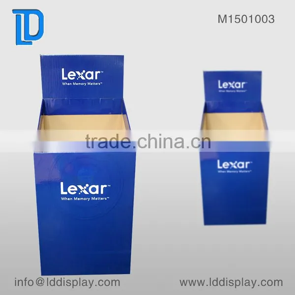 Custom Cardboard Dum Bin Display & Paper Dum Bin Display Stands photo-4