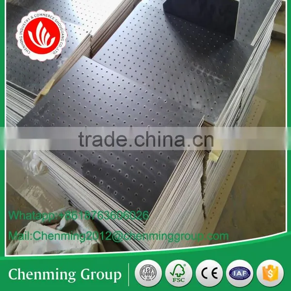 6mm High Density Melamine Mdf Pegboard for Display photo-6