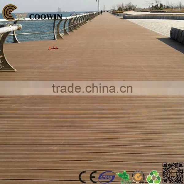 WPC Solid Wood Look Rubber Flooring photo-5