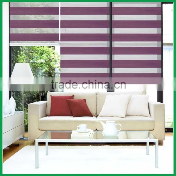 European Luxury Linen Zebra Roller Indoor Blinds Fabrics Printed Roller Blind Fabric photo-3