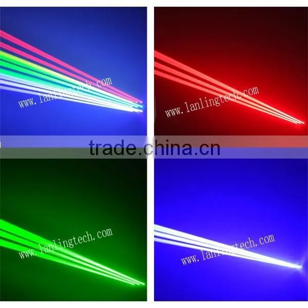 1650mW RGB 3*3 MatrixLaser Moving-Head Light photo-3