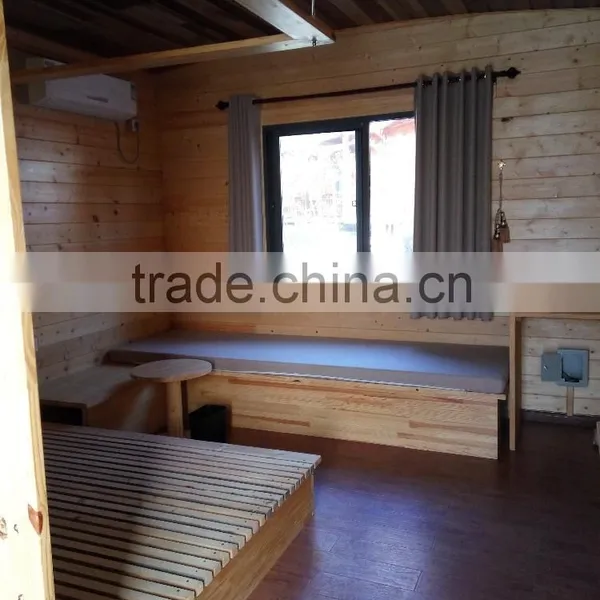 French Standard Prefab Wood Tiny Mobile Houses photo-2