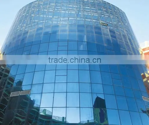 6000 Series Extrusion Aluminum Frameless Double Glass Curtain Wall photo-2
