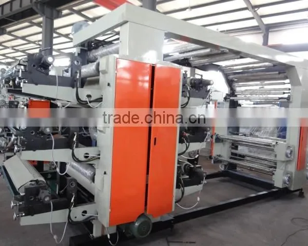Environmental Type Water Based Ink Christmas Gift Bag Flexo Printing Machine photo-4