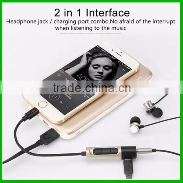 Converter to 3.5MM Headphone Headset Jack Charger Earphone Cable for IPhone 7 Plus photo-3