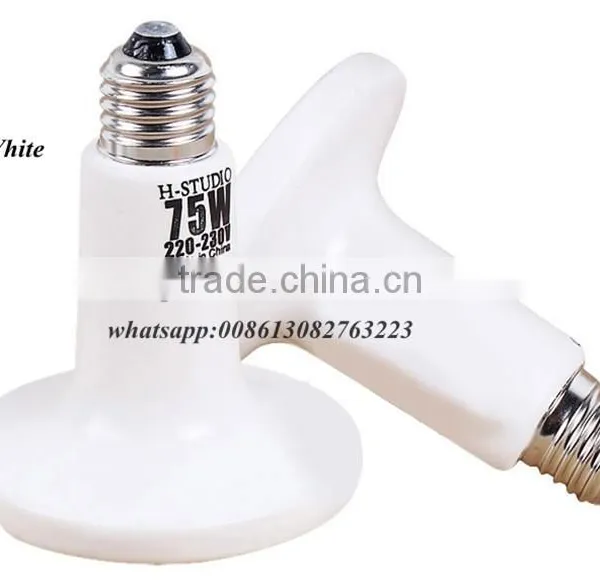 Ceramic Heat Emitter 220-230V Heating Lamp White For Heating/Chicken Coops/Brooding/Grow Heater Light Bulbs photo-3