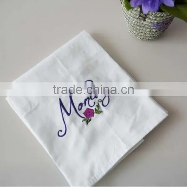 100% Cotton Table White Cloth Napkin Dinner Napkin photo-4