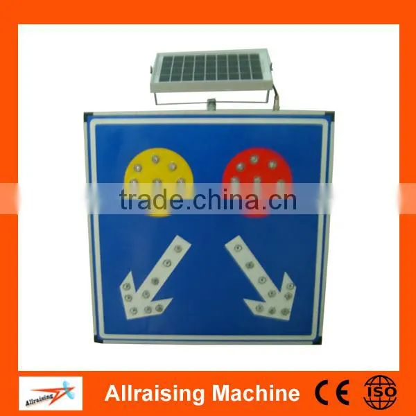 Aluminum Solar Powered LED Traffic Sign of Keep-Right photo-3