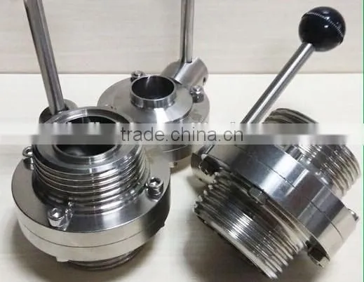 Stainless Steel China Suppliers Sanitary Butterfly Valve photo-2