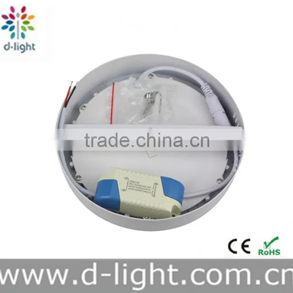 6/12/18/24w Round & Square Surface Mounted Led Panel Light photo-2