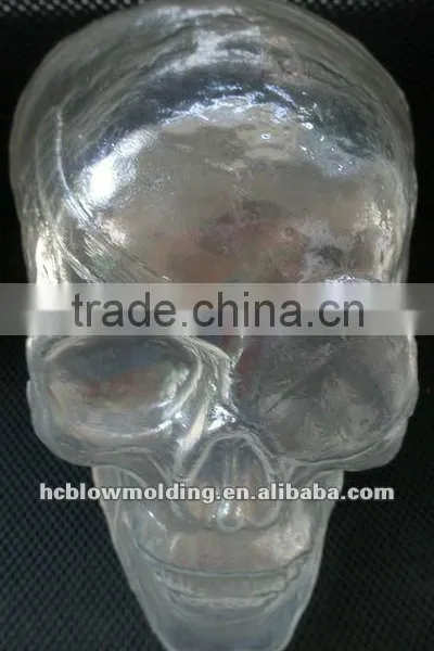OEM Blow Molding Plastic PE Skull Head/Halloween 3d Figure Toy Decorations Huizhou Factory photo-2