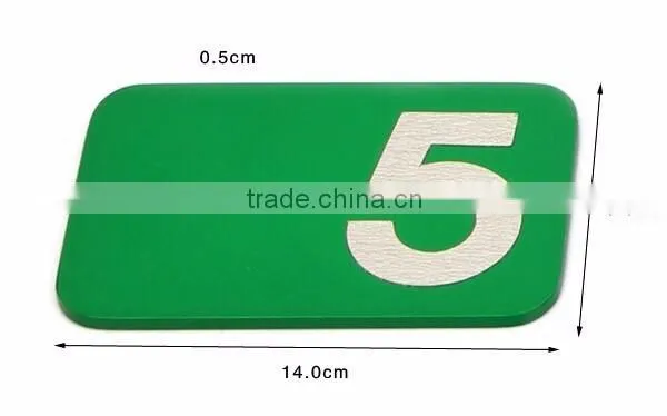 Baby Toy Montessori Math Toys Sandpaper Number With Box photo-3
