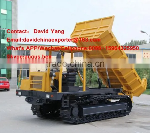 Construction Crawler Dumper With 6 Tons Capacity photo-4