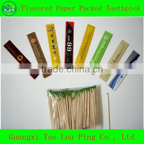 Individual Wrapped Wooden&bamboo Toothpicks
