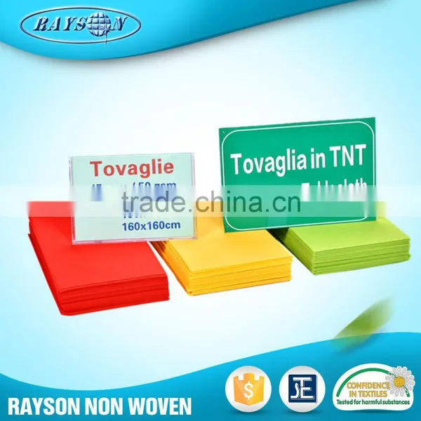 China Suppliers Tnt Disposable Pp Nonwoven Table Cloths photo-2