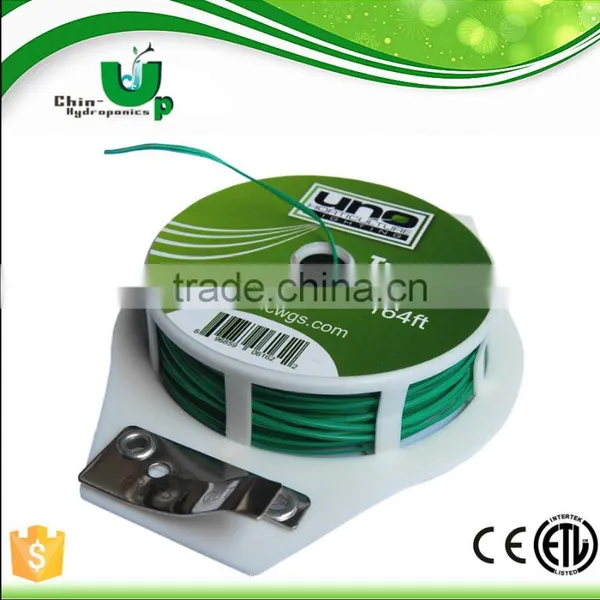 Hydroponics Garden Twist Tie/Indoor Garden Plastic Twist Tie/green Plastic Twist Tie photo-2