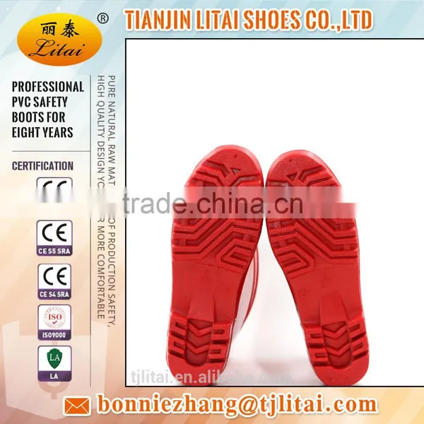 Industry RED Lightweight Working PVC Boot photo-6