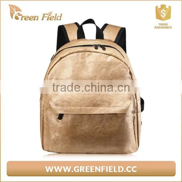 New Design Custom Korean Fashionable Waterproof Tyvek Brown Travel Backpack photo-2