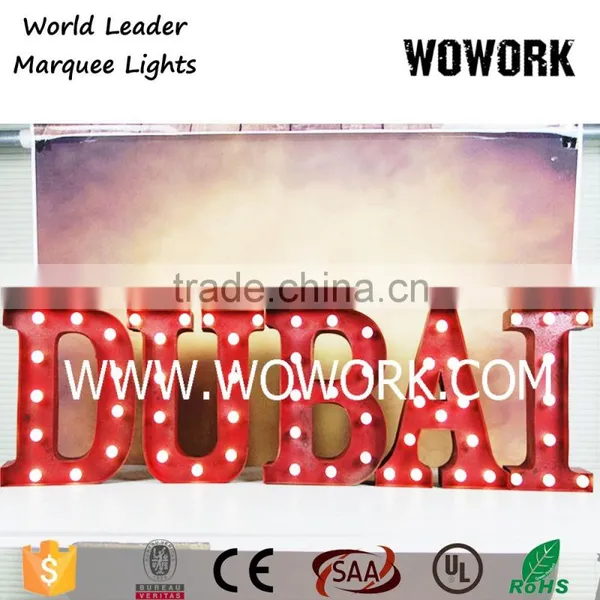Amusement Hardware Single Alphabet Lighting photo-5